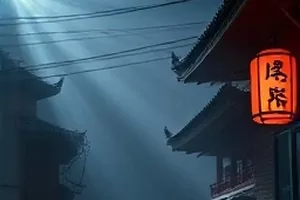 剧集《逆风列车》风雪中列车驶过荒原横版剧照