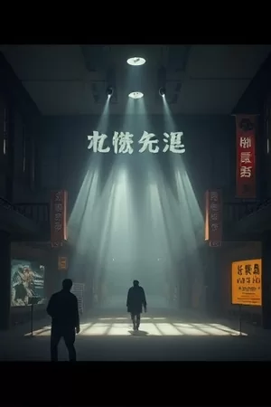 爱情片《借你一夜月光》天台夜景海报